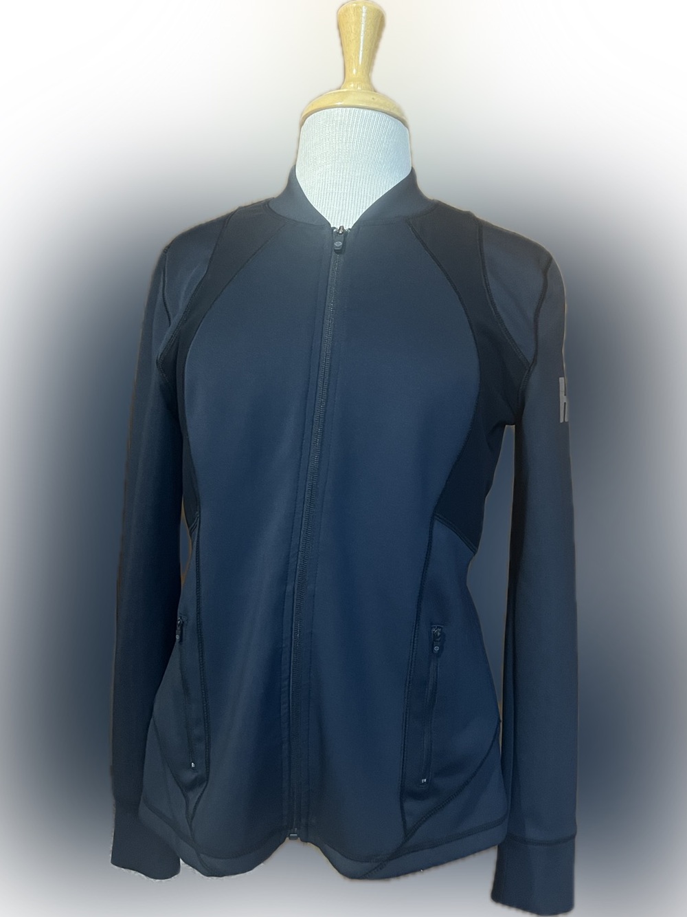 Harley-Davidson® Women's Mesh Overlay Activewear Jacket, Black 96162-18VW